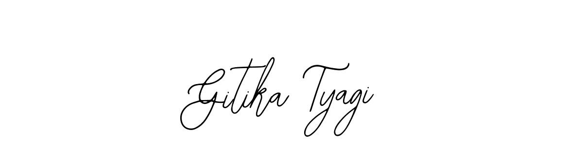 It looks lik you need a new signature style for name Gitika Tyagi. Design unique handwritten (Bearetta-2O07w) signature with our free signature maker in just a few clicks. Gitika Tyagi signature style 12 images and pictures png