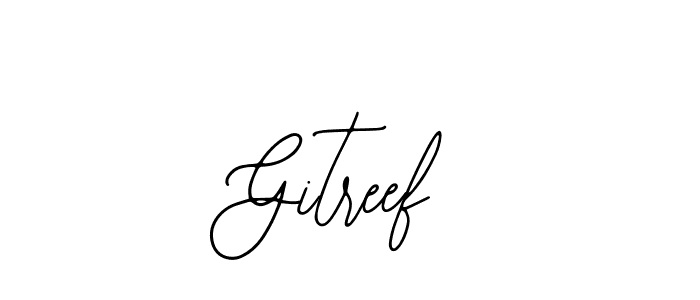 if you are searching for the best signature style for your name Gitreef. so please give up your signature search. here we have designed multiple signature styles  using Bearetta-2O07w. Gitreef signature style 12 images and pictures png