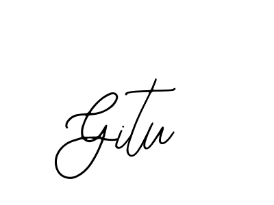 Create a beautiful signature design for name Gitu. With this signature (Bearetta-2O07w) fonts, you can make a handwritten signature for free. Gitu signature style 12 images and pictures png