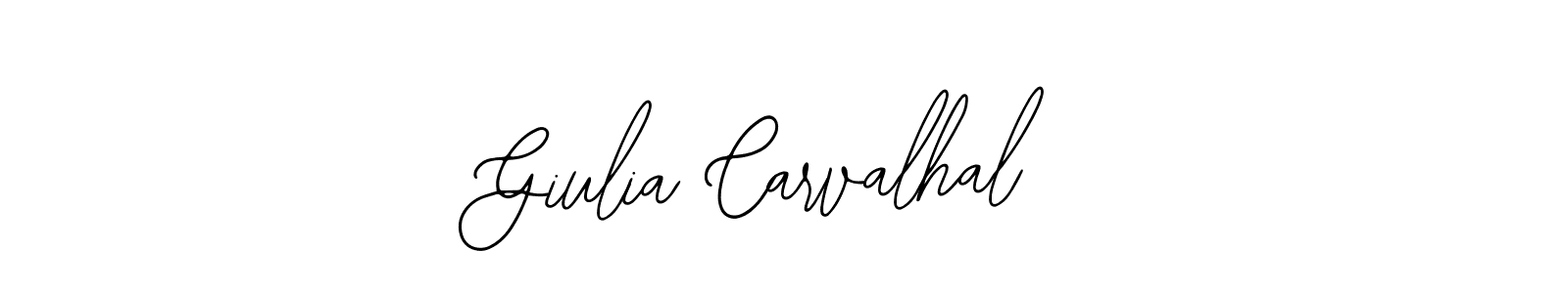 You should practise on your own different ways (Bearetta-2O07w) to write your name (Giulia Carvalhal) in signature. don't let someone else do it for you. Giulia Carvalhal signature style 12 images and pictures png
