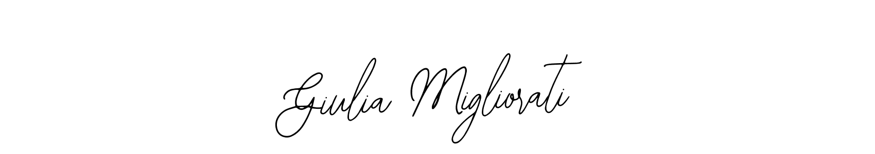 Create a beautiful signature design for name Giulia Migliorati. With this signature (Bearetta-2O07w) fonts, you can make a handwritten signature for free. Giulia Migliorati signature style 12 images and pictures png