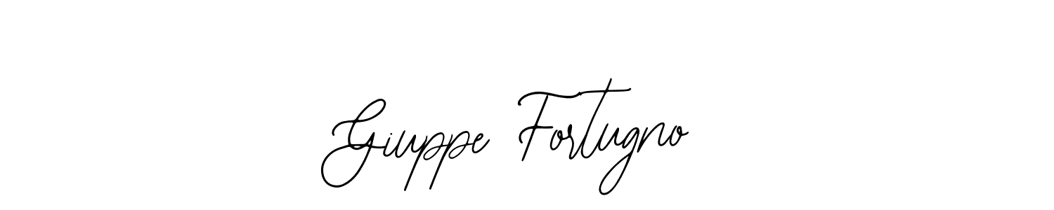 You should practise on your own different ways (Bearetta-2O07w) to write your name (Giuppe Fortugno) in signature. don't let someone else do it for you. Giuppe Fortugno signature style 12 images and pictures png