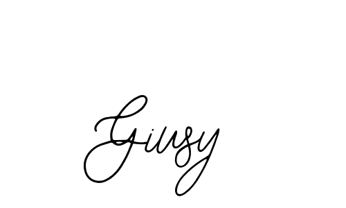 Similarly Bearetta-2O07w is the best handwritten signature design. Signature creator online .You can use it as an online autograph creator for name Giusy. Giusy signature style 12 images and pictures png