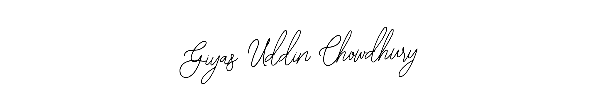 Also we have Giyas Uddin Chowdhury name is the best signature style. Create professional handwritten signature collection using Bearetta-2O07w autograph style. Giyas Uddin Chowdhury signature style 12 images and pictures png