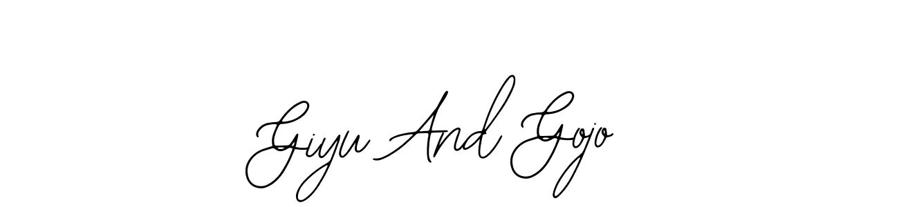 You can use this online signature creator to create a handwritten signature for the name Giyu And Gojo. This is the best online autograph maker. Giyu And Gojo signature style 12 images and pictures png