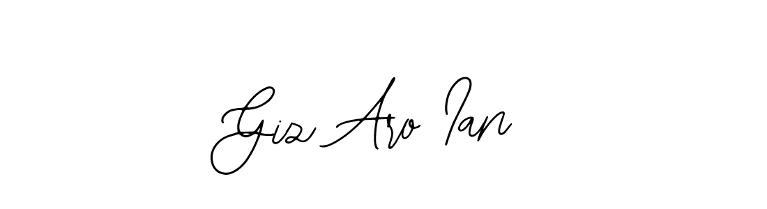 Make a beautiful signature design for name Giz Aro Ian. With this signature (Bearetta-2O07w) style, you can create a handwritten signature for free. Giz Aro Ian signature style 12 images and pictures png