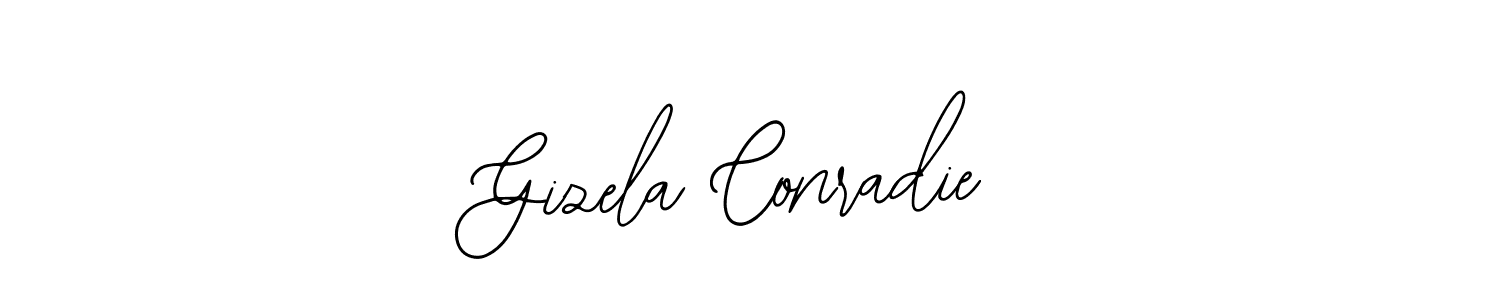 You should practise on your own different ways (Bearetta-2O07w) to write your name (Gizela Conradie) in signature. don't let someone else do it for you. Gizela Conradie signature style 12 images and pictures png
