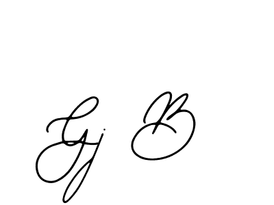 Make a short Gj B signature style. Manage your documents anywhere anytime using Bearetta-2O07w. Create and add eSignatures, submit forms, share and send files easily. Gj B signature style 12 images and pictures png