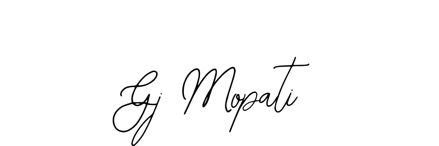 Make a beautiful signature design for name Gj Mopati. With this signature (Bearetta-2O07w) style, you can create a handwritten signature for free. Gj Mopati signature style 12 images and pictures png