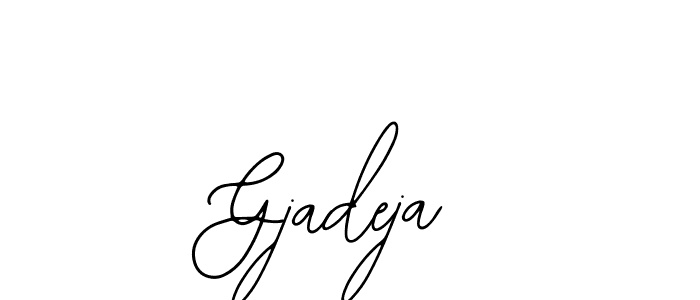 Gjadeja stylish signature style. Best Handwritten Sign (Bearetta-2O07w) for my name. Handwritten Signature Collection Ideas for my name Gjadeja. Gjadeja signature style 12 images and pictures png