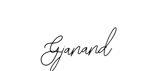 The best way (Bearetta-2O07w) to make a short signature is to pick only two or three words in your name. The name Gjanand include a total of six letters. For converting this name. Gjanand signature style 12 images and pictures png