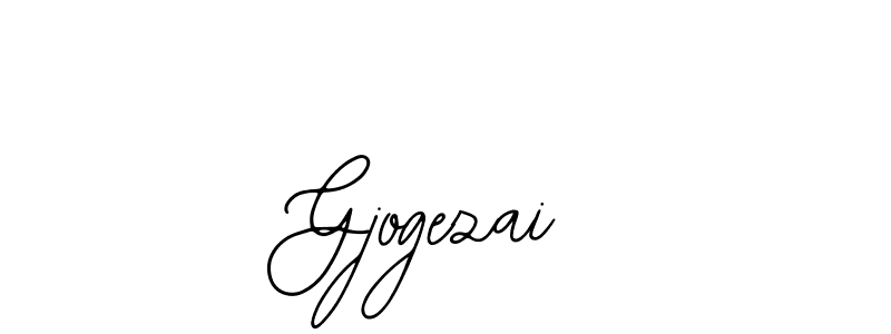 You can use this online signature creator to create a handwritten signature for the name Gjogezai. This is the best online autograph maker. Gjogezai signature style 12 images and pictures png