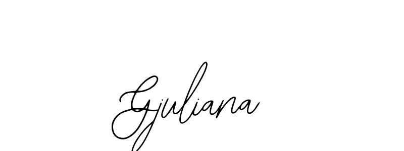 Best and Professional Signature Style for Gjuliana. Bearetta-2O07w Best Signature Style Collection. Gjuliana signature style 12 images and pictures png