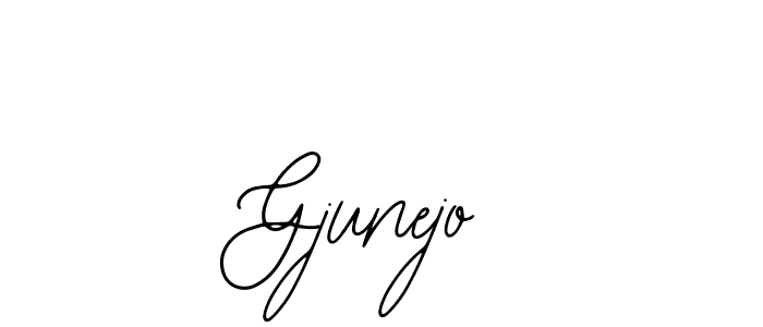 if you are searching for the best signature style for your name Gjunejo. so please give up your signature search. here we have designed multiple signature styles  using Bearetta-2O07w. Gjunejo signature style 12 images and pictures png