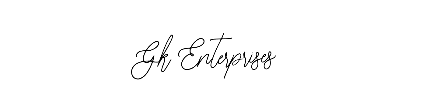 Also we have Gk Enterprises name is the best signature style. Create professional handwritten signature collection using Bearetta-2O07w autograph style. Gk Enterprises signature style 12 images and pictures png