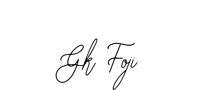 Make a beautiful signature design for name Gk Foji. Use this online signature maker to create a handwritten signature for free. Gk Foji signature style 12 images and pictures png