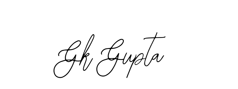 Also You can easily find your signature by using the search form. We will create Gk Gupta name handwritten signature images for you free of cost using Bearetta-2O07w sign style. Gk Gupta signature style 12 images and pictures png