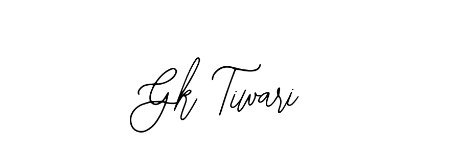 Create a beautiful signature design for name Gk Tiwari. With this signature (Bearetta-2O07w) fonts, you can make a handwritten signature for free. Gk Tiwari signature style 12 images and pictures png