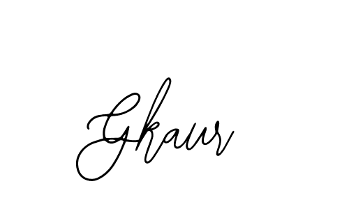 if you are searching for the best signature style for your name Gkaur. so please give up your signature search. here we have designed multiple signature styles  using Bearetta-2O07w. Gkaur signature style 12 images and pictures png