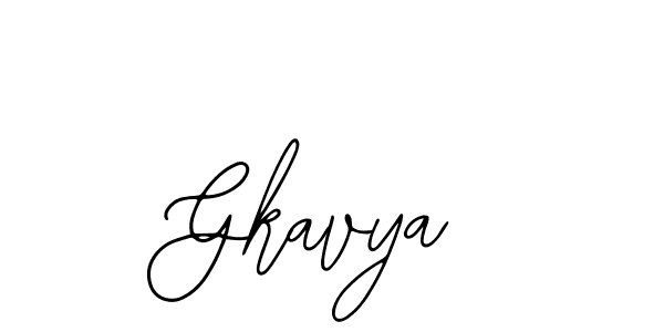 Make a beautiful signature design for name Gkavya. Use this online signature maker to create a handwritten signature for free. Gkavya signature style 12 images and pictures png