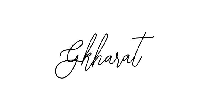Gkharat stylish signature style. Best Handwritten Sign (Bearetta-2O07w) for my name. Handwritten Signature Collection Ideas for my name Gkharat. Gkharat signature style 12 images and pictures png