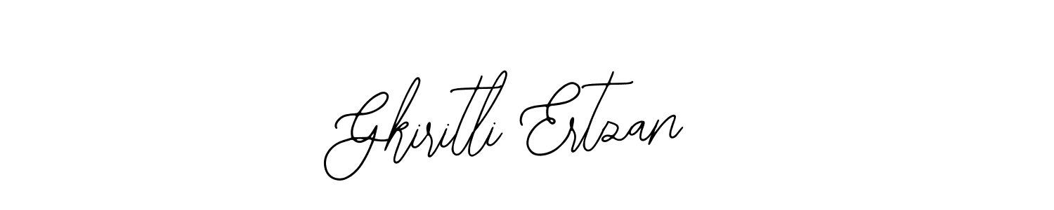 Gkiritli Ertzan stylish signature style. Best Handwritten Sign (Bearetta-2O07w) for my name. Handwritten Signature Collection Ideas for my name Gkiritli Ertzan. Gkiritli Ertzan signature style 12 images and pictures png