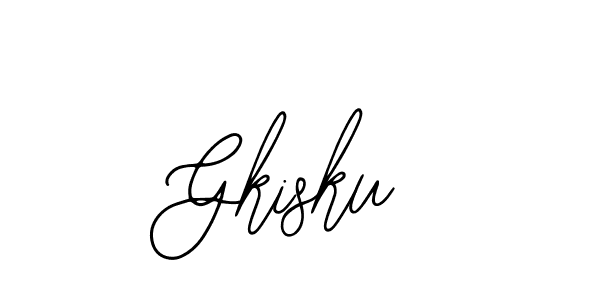 Gkisku stylish signature style. Best Handwritten Sign (Bearetta-2O07w) for my name. Handwritten Signature Collection Ideas for my name Gkisku. Gkisku signature style 12 images and pictures png