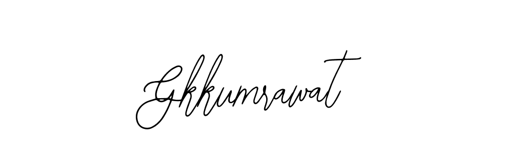 Gkkumrawat stylish signature style. Best Handwritten Sign (Bearetta-2O07w) for my name. Handwritten Signature Collection Ideas for my name Gkkumrawat. Gkkumrawat signature style 12 images and pictures png