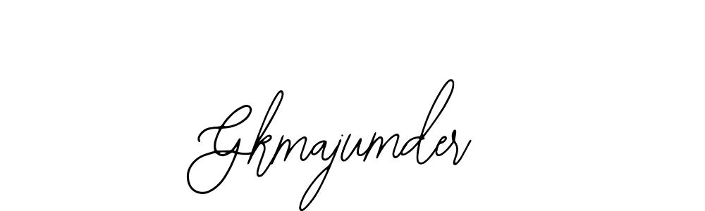 The best way (Bearetta-2O07w) to make a short signature is to pick only two or three words in your name. The name Gkmajumder include a total of six letters. For converting this name. Gkmajumder signature style 12 images and pictures png