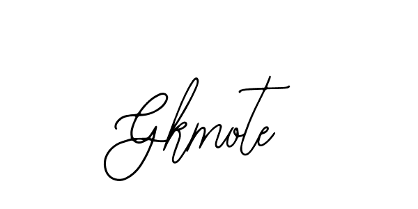 Bearetta-2O07w is a professional signature style that is perfect for those who want to add a touch of class to their signature. It is also a great choice for those who want to make their signature more unique. Get Gkmote name to fancy signature for free. Gkmote signature style 12 images and pictures png