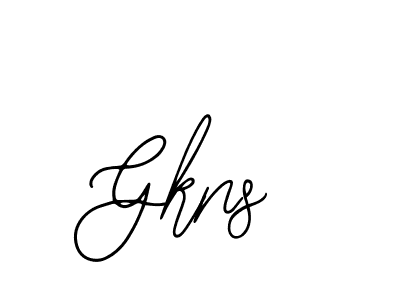 Use a signature maker to create a handwritten signature online. With this signature software, you can design (Bearetta-2O07w) your own signature for name Gkns. Gkns signature style 12 images and pictures png