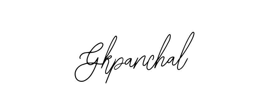 The best way (Bearetta-2O07w) to make a short signature is to pick only two or three words in your name. The name Gkpanchal include a total of six letters. For converting this name. Gkpanchal signature style 12 images and pictures png
