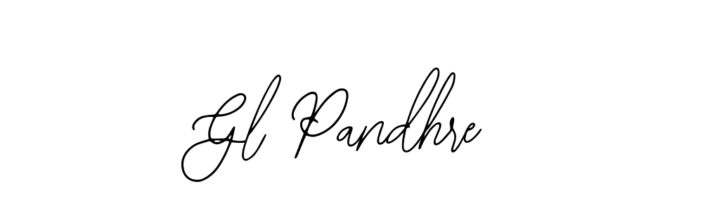 Also we have Gl Pandhre name is the best signature style. Create professional handwritten signature collection using Bearetta-2O07w autograph style. Gl Pandhre signature style 12 images and pictures png