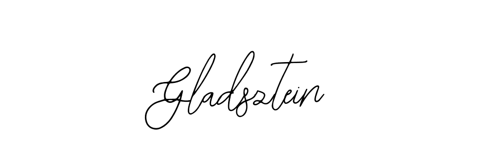 You should practise on your own different ways (Bearetta-2O07w) to write your name (Gladsztein) in signature. don't let someone else do it for you. Gladsztein signature style 12 images and pictures png
