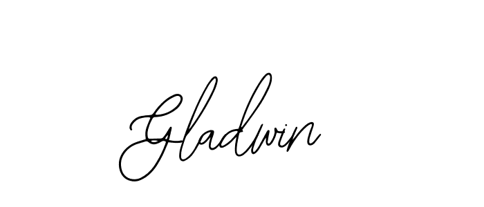 Gladwin stylish signature style. Best Handwritten Sign (Bearetta-2O07w) for my name. Handwritten Signature Collection Ideas for my name Gladwin. Gladwin signature style 12 images and pictures png