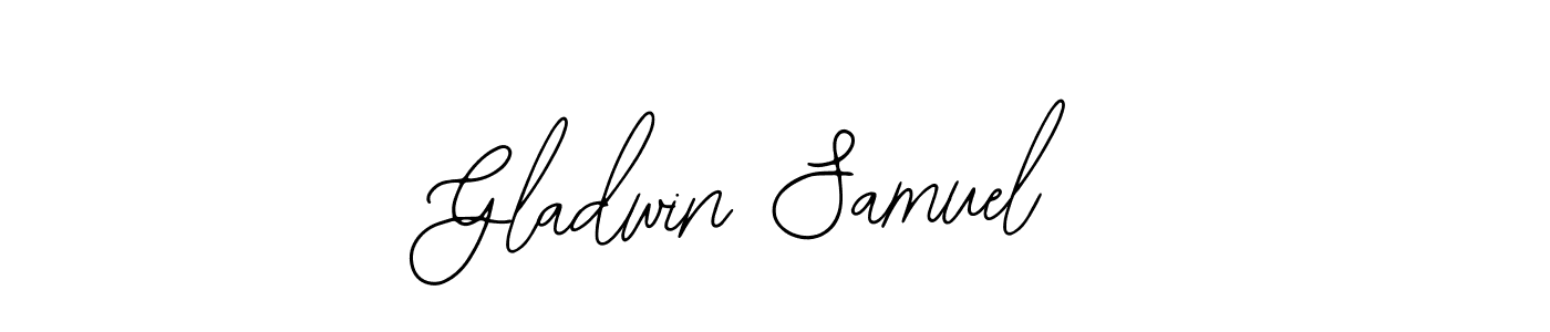 Gladwin Samuel stylish signature style. Best Handwritten Sign (Bearetta-2O07w) for my name. Handwritten Signature Collection Ideas for my name Gladwin Samuel. Gladwin Samuel signature style 12 images and pictures png