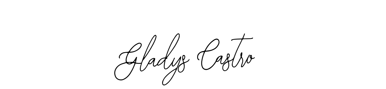 Design your own signature with our free online signature maker. With this signature software, you can create a handwritten (Bearetta-2O07w) signature for name Gladys Castro. Gladys Castro signature style 12 images and pictures png