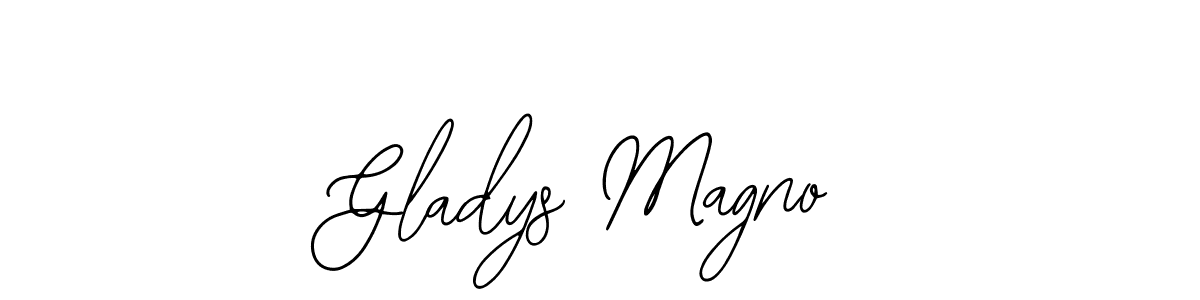 Also we have Gladys Magno name is the best signature style. Create professional handwritten signature collection using Bearetta-2O07w autograph style. Gladys Magno signature style 12 images and pictures png