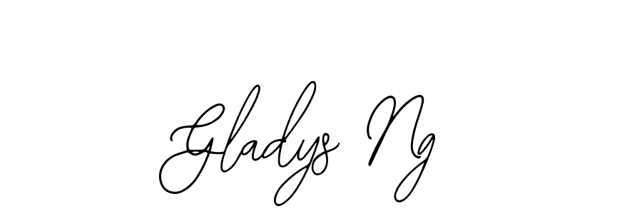 This is the best signature style for the Gladys Ng name. Also you like these signature font (Bearetta-2O07w). Mix name signature. Gladys Ng signature style 12 images and pictures png