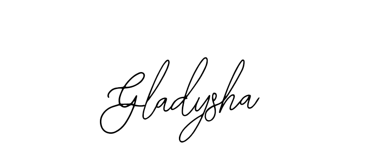 You should practise on your own different ways (Bearetta-2O07w) to write your name (Gladysha) in signature. don't let someone else do it for you. Gladysha signature style 12 images and pictures png