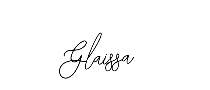 Bearetta-2O07w is a professional signature style that is perfect for those who want to add a touch of class to their signature. It is also a great choice for those who want to make their signature more unique. Get Glaissa name to fancy signature for free. Glaissa signature style 12 images and pictures png