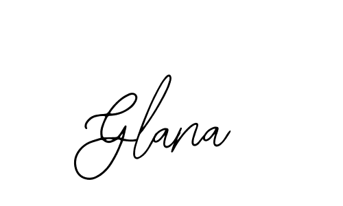 Bearetta-2O07w is a professional signature style that is perfect for those who want to add a touch of class to their signature. It is also a great choice for those who want to make their signature more unique. Get Glana name to fancy signature for free. Glana signature style 12 images and pictures png