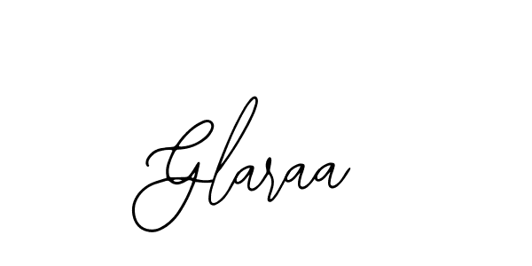 How to make Glaraa signature? Bearetta-2O07w is a professional autograph style. Create handwritten signature for Glaraa name. Glaraa signature style 12 images and pictures png