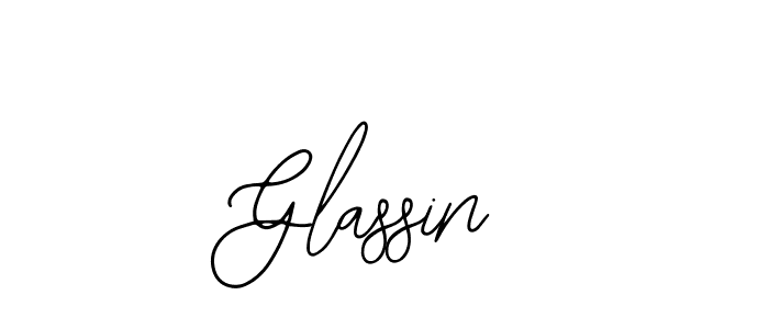 Bearetta-2O07w is a professional signature style that is perfect for those who want to add a touch of class to their signature. It is also a great choice for those who want to make their signature more unique. Get Glassin name to fancy signature for free. Glassin signature style 12 images and pictures png