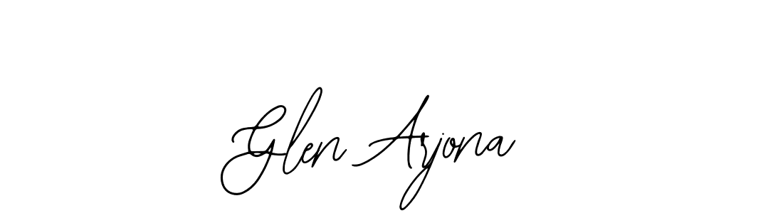 The best way (Bearetta-2O07w) to make a short signature is to pick only two or three words in your name. The name Glen Arjona include a total of six letters. For converting this name. Glen Arjona signature style 12 images and pictures png
