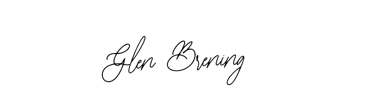 Make a beautiful signature design for name Glen Brening. Use this online signature maker to create a handwritten signature for free. Glen Brening signature style 12 images and pictures png