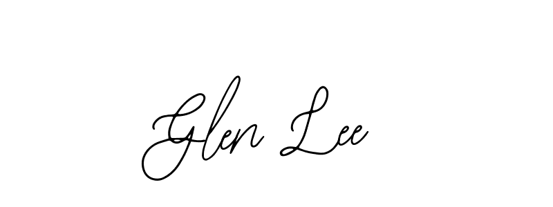 How to make Glen Lee signature? Bearetta-2O07w is a professional autograph style. Create handwritten signature for Glen Lee name. Glen Lee signature style 12 images and pictures png