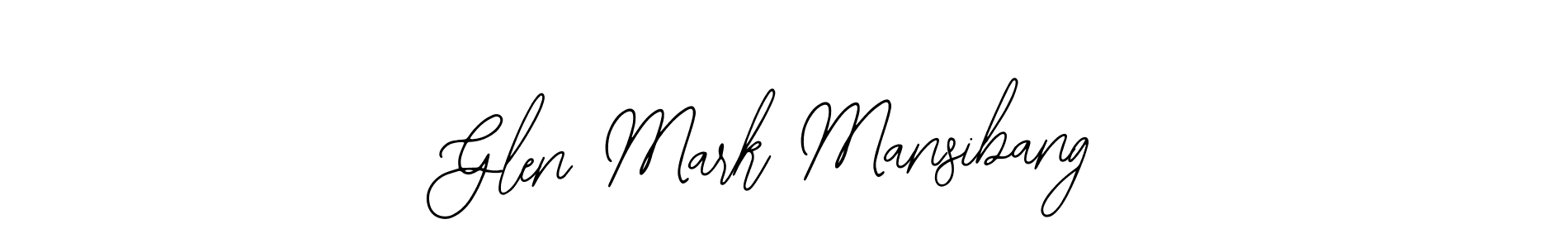 Design your own signature with our free online signature maker. With this signature software, you can create a handwritten (Bearetta-2O07w) signature for name Glen Mark Mansibang. Glen Mark Mansibang signature style 12 images and pictures png