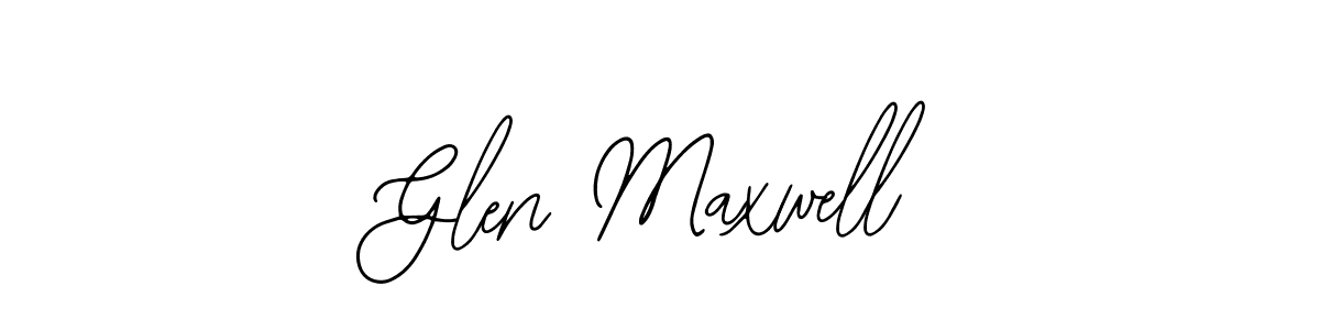 The best way (Bearetta-2O07w) to make a short signature is to pick only two or three words in your name. The name Glen Maxwell include a total of six letters. For converting this name. Glen Maxwell signature style 12 images and pictures png