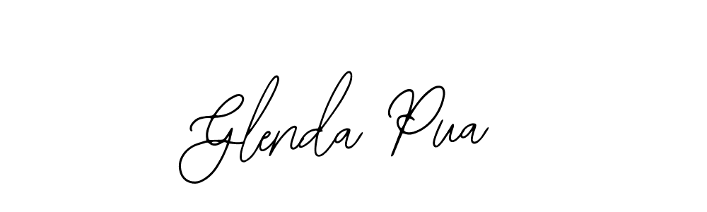 Make a beautiful signature design for name Glenda Pua. With this signature (Bearetta-2O07w) style, you can create a handwritten signature for free. Glenda Pua signature style 12 images and pictures png